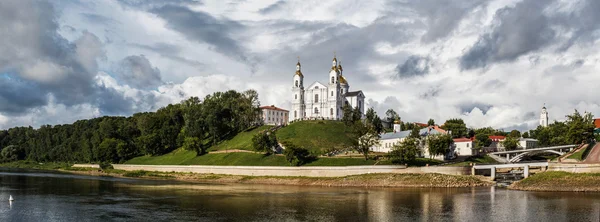 View of the hill and the Assumption Cathedral of the Assumption. Vitebsk