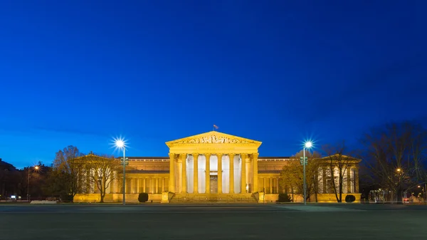 Museum of Fine Arts in the evening, Budapest, Hungary