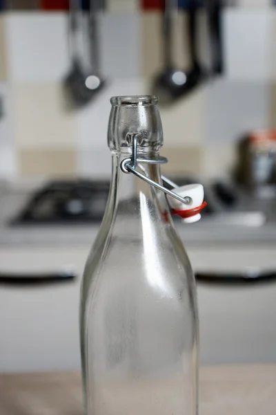 Vintage water bottle with bottle cap