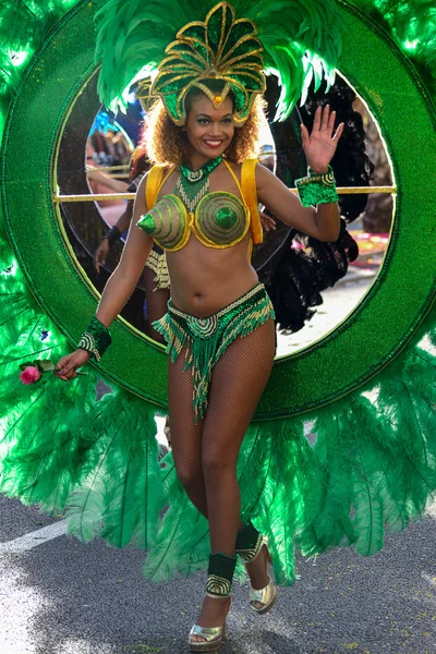 Brazilian samba dancer