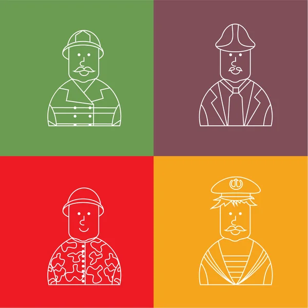 Collection of people icons