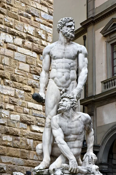 Roman statues in Florence Italy