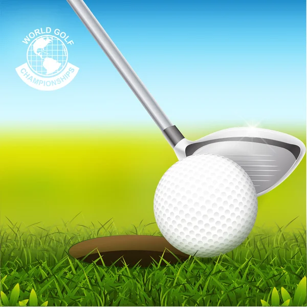 Golf  Vector Concept Golf Tournament World