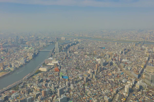 Tokyo city view from Tokyo Sky Tree at 2016