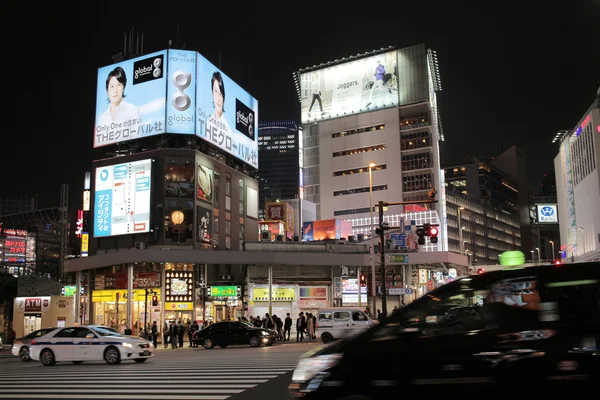 Shinjuku is a night entertainment area of Tokyo