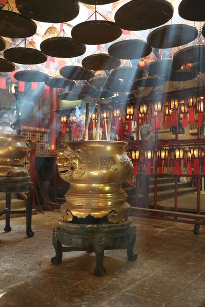 Man Mo Temple in Hong Kong, 2016