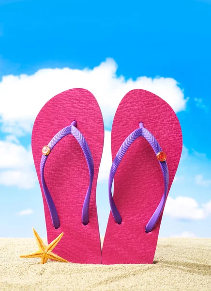 Flip-flops and sunglasses