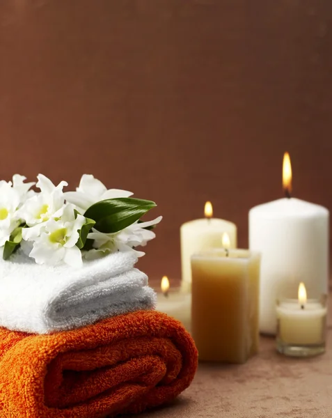 Spa treatment with copy space