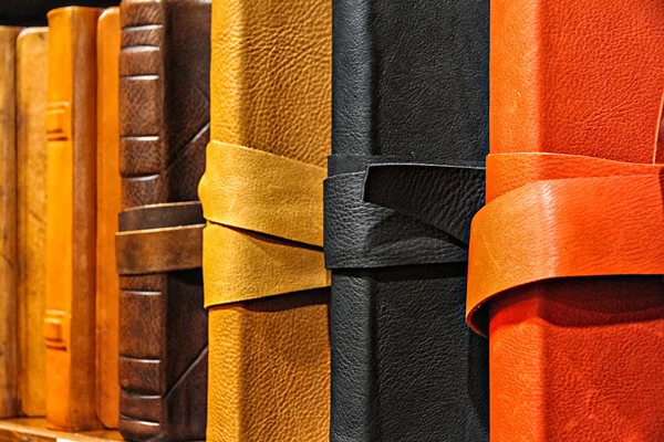 Book in leather cases