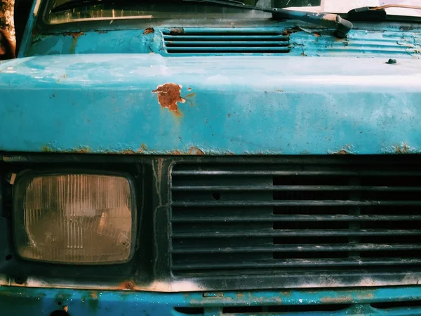 Headlight of old truck