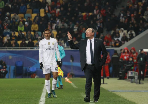 Real Madrid Head coach Rafael Benitez