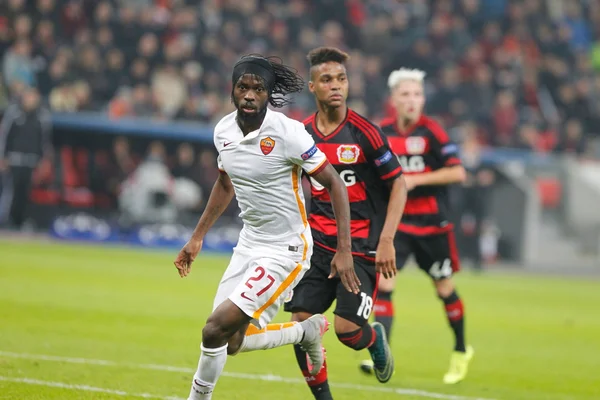 Gervinho AS Roma and Wendell Bayer Leverkusen