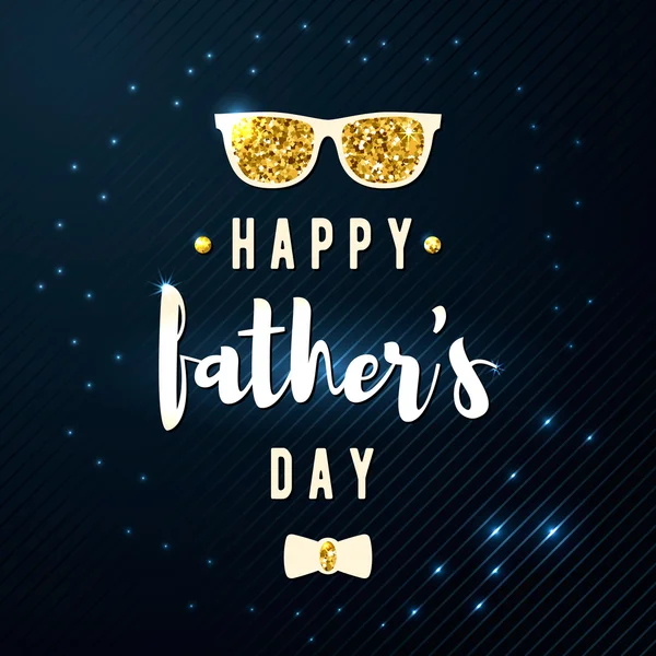 Happy fathers day wishes design vector background. Fashion father greeting reward. Dad poster for print or web. Modern holiday desire.