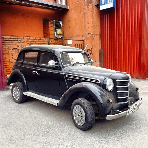 Old black Russian car