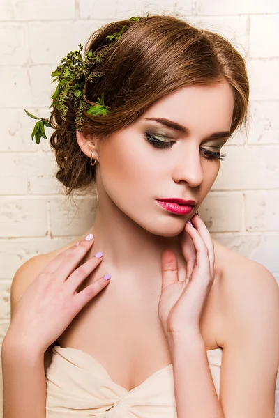 Beautiful bride portrait