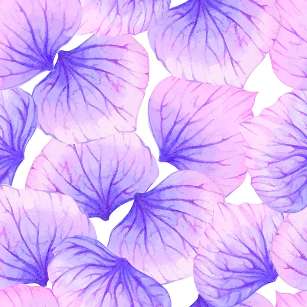 Pattern with Purple flower petals.