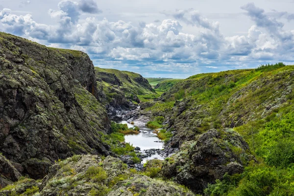 Canyon of the steppe