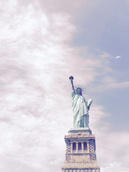 Statue of Liberty in vintage style