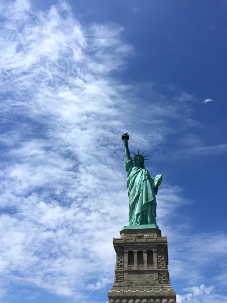 Statue of Liberty and blue sky in New York, USA