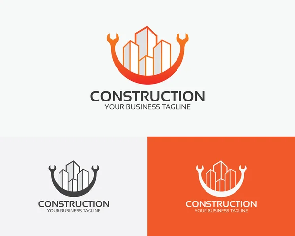 Vector Logo Construction Logo