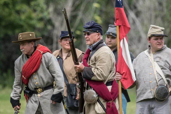 American Civil War Battle at Dog island