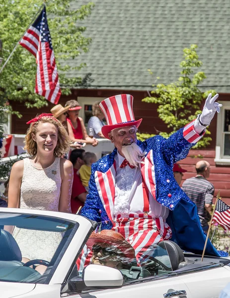 Uncle Sam and the Fourth of July Parade