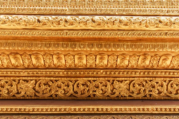 Myanmar stucco arts, traditional arts and crafts in Shwe Maw Daw temple.