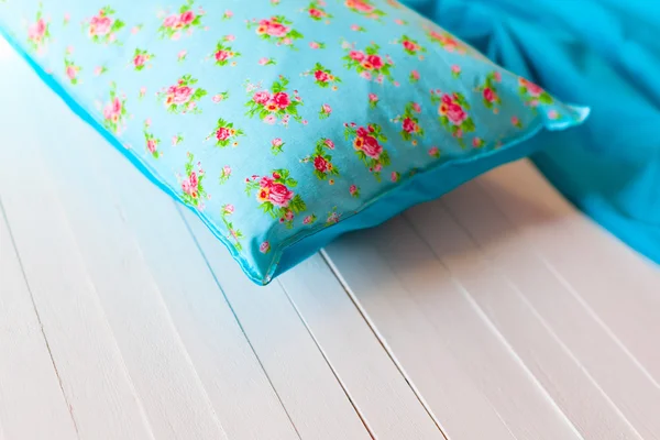 Colored cozy handmade pillows