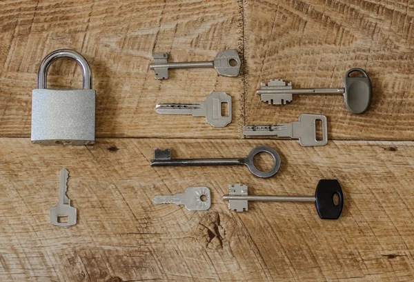 Many keys one lock
