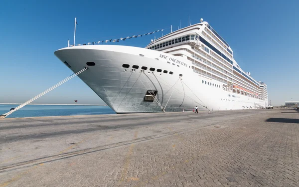 United Arab Emirates, Dubai, 03/12/2015, Dubai cruise port terminal, port rashid. Cruise ships docking.