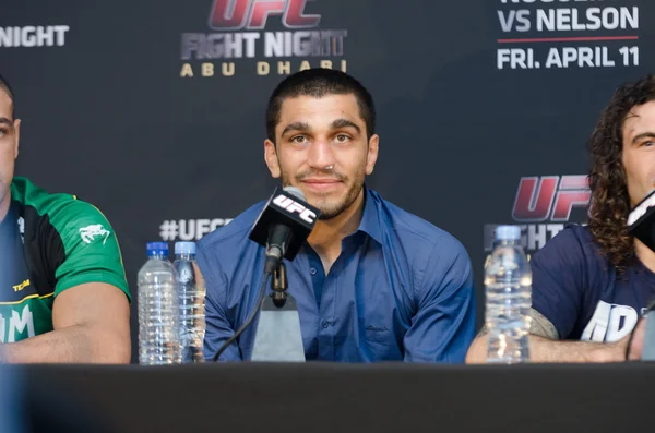 United Arab Emirates, Abu Dhabi, 04/11/2014, UFC fight night ,  Abu Dhabi, Nogueria vs Nelson post fight press conference. Ramsey Nijem