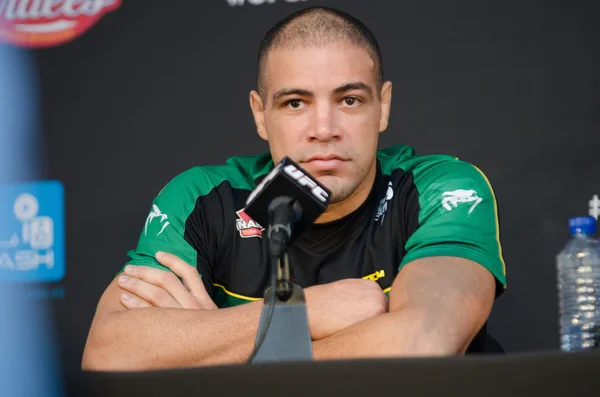 United Arab Emirates, Abu Dhabi, 04/11/2014, UFC fight night ,  Abu Dhabi, Nogueria vs Nelson post fight press conference. Thales Leites