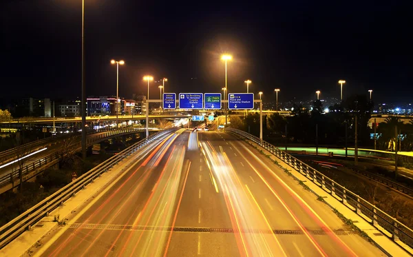 Night photography of Paleo Faliro Athens Greece