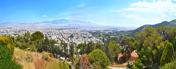 Panoramic photo of Athens Greece