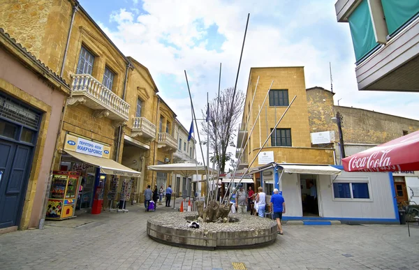 Memorial at the end of Ledras street Nicosia/Lefkosia Cyprus