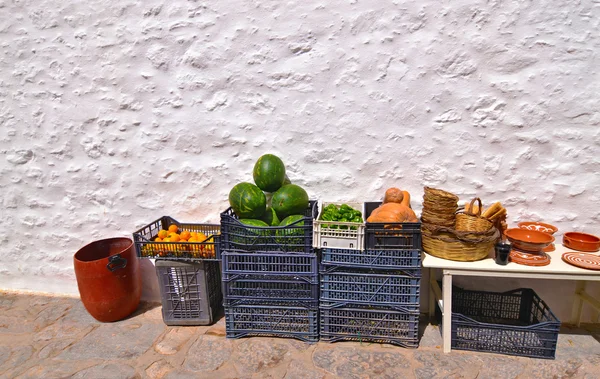 Traditional grocery shop Aegean island Greece