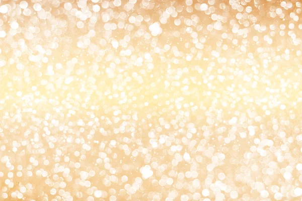 White and gold glitter bokeh texture abstract background