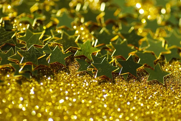 Gold stars glitter abstract twinkled bright background