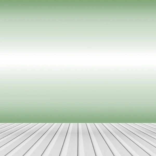 Wooden green white gradient background, can be used for display