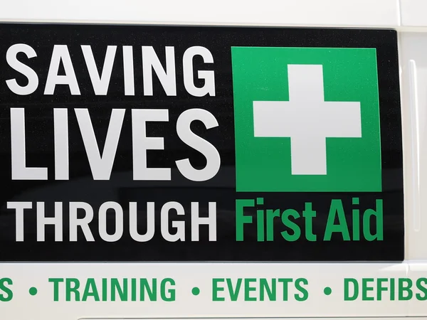 Saving lives through first aid signage