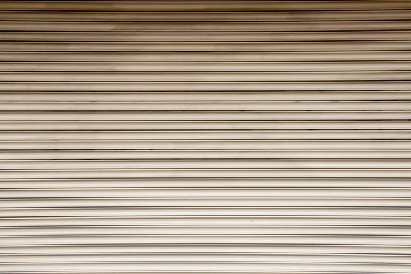 Straight lines on a shop front shutter