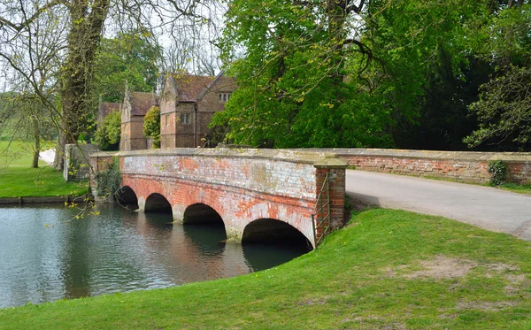 Bridge and Stables Audley End House Essex England.