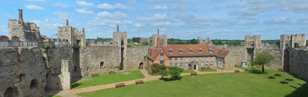 Framlingham castle and poorhouse open to the public.