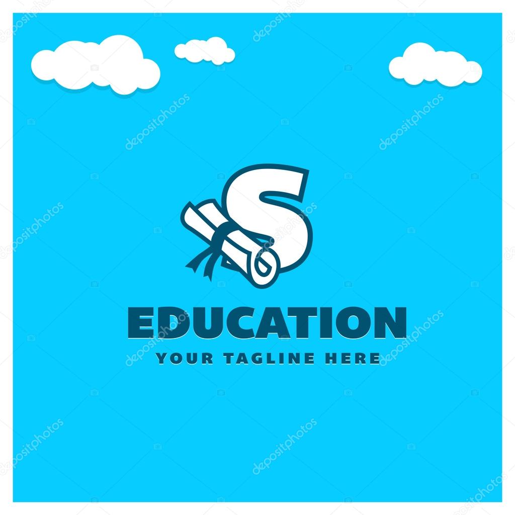 Education Letter S logo Education Letter S logo
