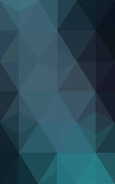 Multicolor dark green, blue polygonal design pattern, which consist of triangles and gradient in origami style.