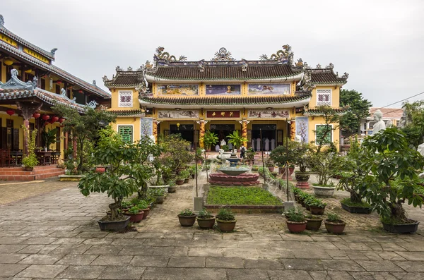 Hoi An, Vietnam - 7 january 2015: Chua Phap Bao buddhist temple