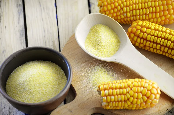 Corn grits and corn