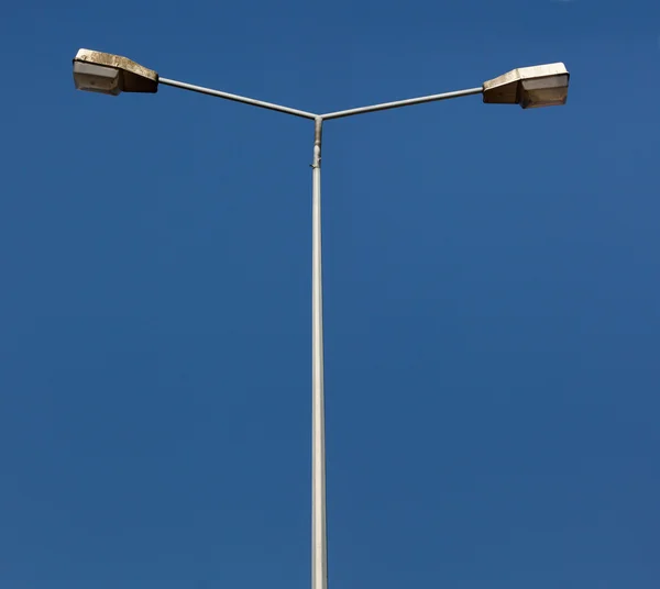 Street lamp on high pole