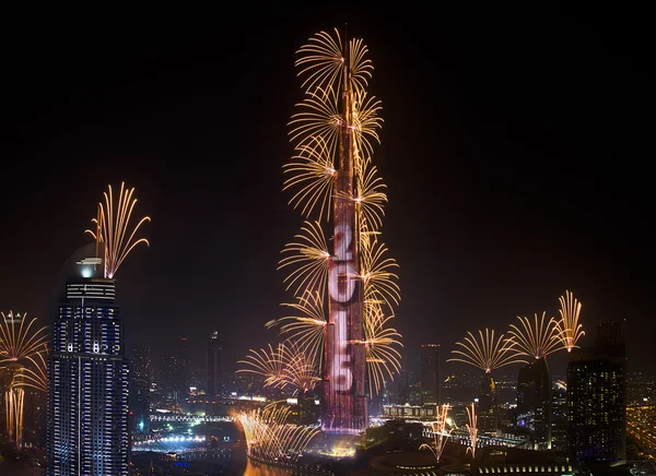 Dubai Fireworks 2015