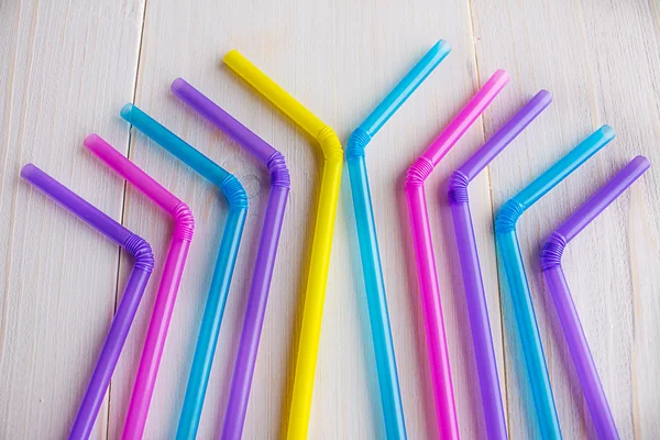 Multicolored cocktail tubules